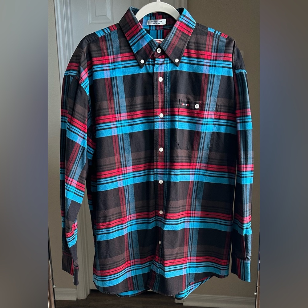 Larro Men’s Button Down Long Sleeve Shirt